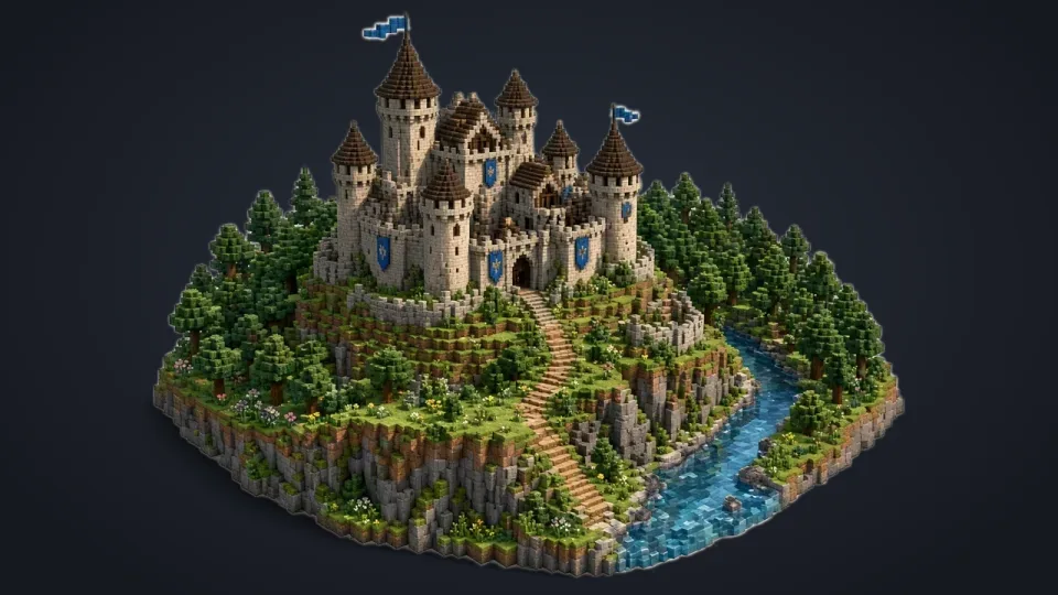 Иллюстрация к карте «Stonehill Castle - Medieval Castle»