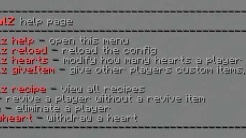 Help page